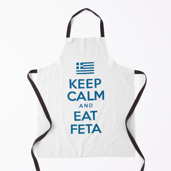 Item preview, Keep Calm And Eat Feta Greek Food designed and sold by jaycartoonist.