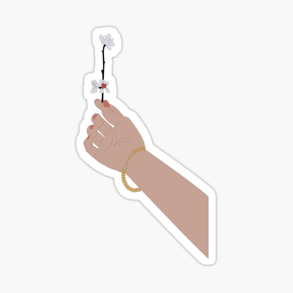 Flower Illustration Sticker
