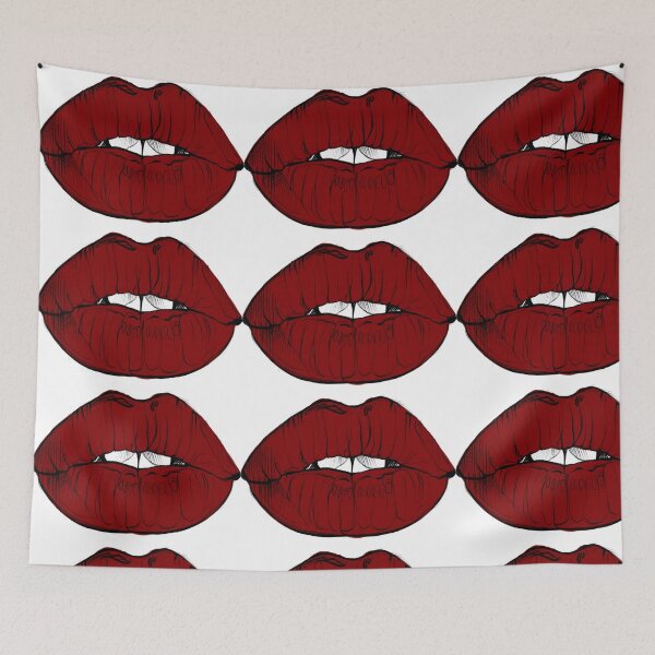 Item preview, Red lips lipstick  designed and sold by NoraciousEmpire.