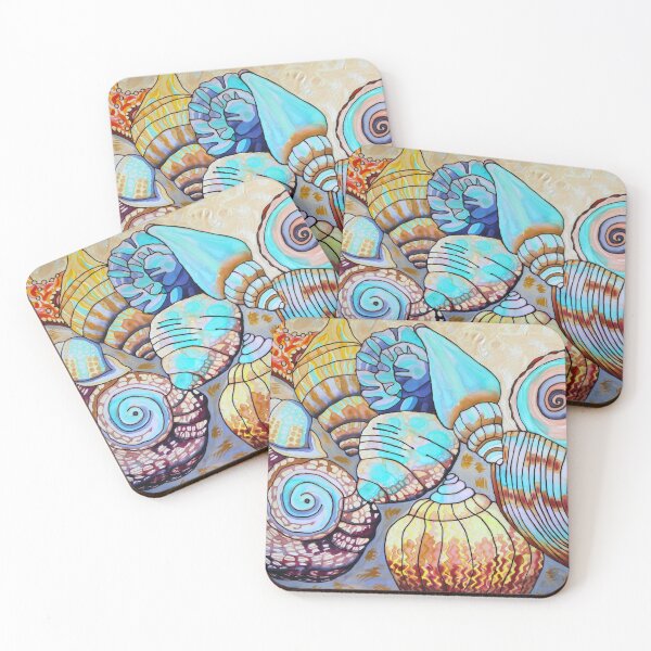 Item preview, Belizean Shells by Lee Vanderwalker designed and sold by caribbeancolors.