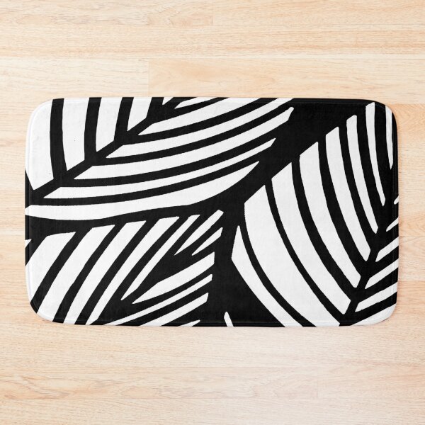 Item preview, Artistic Black And White Leaf Vein Abstract designed and sold by taiche.