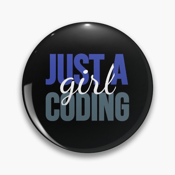 Item preview, Just A Girl Coding Girls Programming designed and sold by jacks-tees.