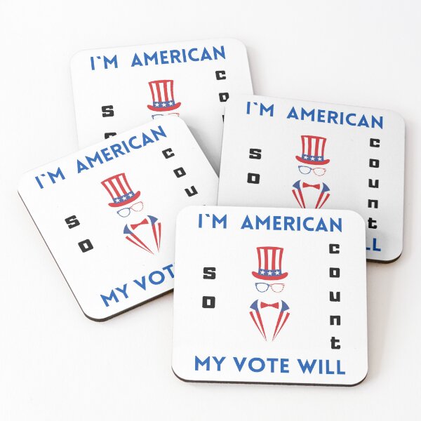 Item preview, my vote will count designed and sold by infinity-khd.