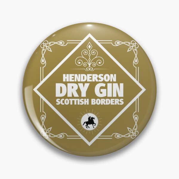 Item preview, HENDERSON GIN Label | Border Reivers designed and sold by yourscotborders.
