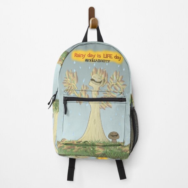 Item preview, Rain is life! (Autumn tree and mushroom) designed and sold by Joie-et-Poesie.