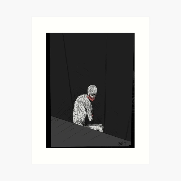 SCP-096 Shy Guy Photographic Print for Sale by BusinessTanuki