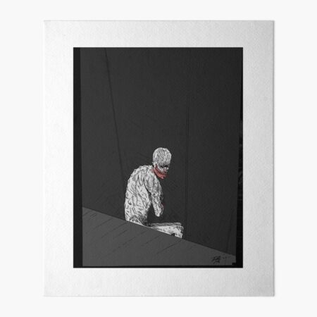 SCP-096 (The Shy Guy) Classic Popular Premium | Art Board Print