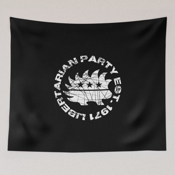 Item preview, Distressed Libertarian Party Established 1971 Libertarian Porcupine designed and sold by NoveltyMerch.