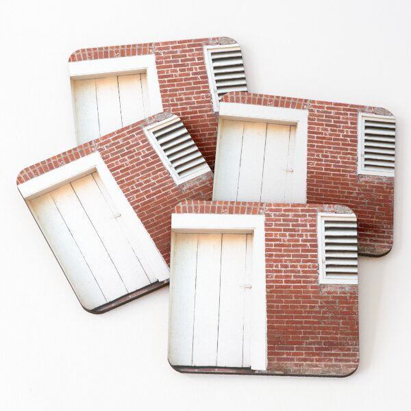 Item preview, Brick Wall, White Door designed and sold by Ollivrosa.