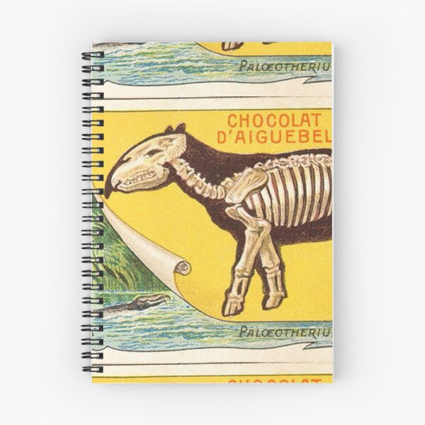 Item preview, display daiguebelle paleotherium French chocolate box card art vintage illustration designed and sold by Vintage Designs +.