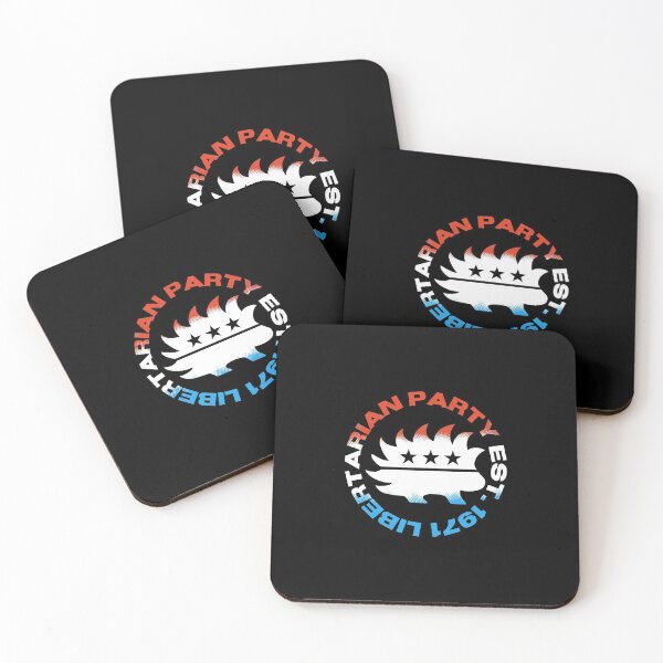 Item preview, Red White and Blue Libertarian Party Est 1971 Libertarian Porcupine designed and sold by NoveltyMerch.