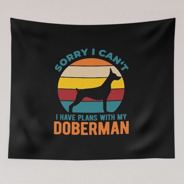 Item preview, I Have Plans With My Funny Doberman Pinscher designed and sold by artworkbyrihen.