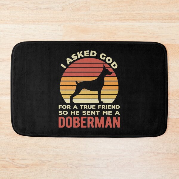 Item preview, True Friend Funny Doberman Pinscher designed and sold by artworkbyrihen.