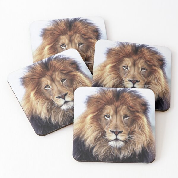 Item preview, Lion Art Portrait designed and sold by CathalDevlin.