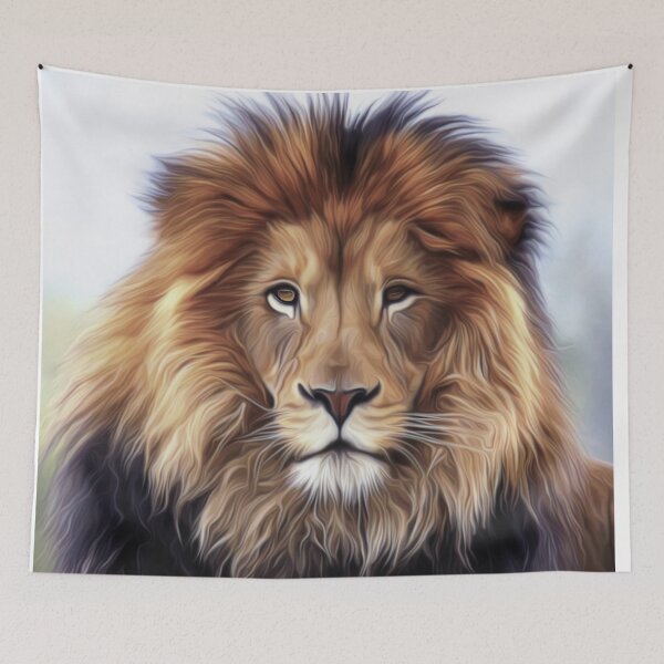 Item preview, Lion Art Portrait designed and sold by CathalDevlin.
