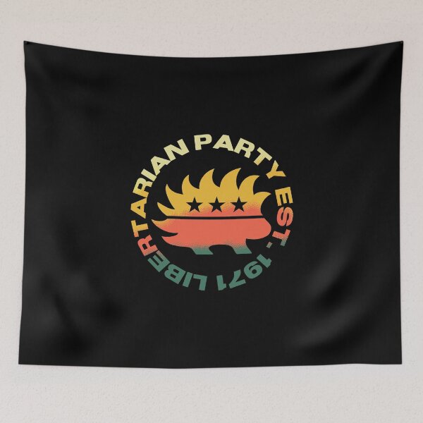 Item preview, Retro Libertarian Party Est 1971 Libertarian Porcupine designed and sold by NoveltyMerch.