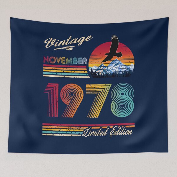 Item preview, November 1978 Birthday designed and sold by GreenSplash.