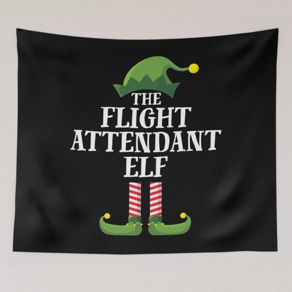 Item preview, Flight Attendant Elf Matching Family Group Christmas designed and sold by ElfEmporium.