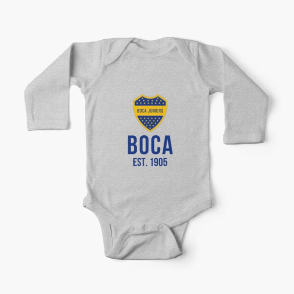 Boca Juniors Azul Body de manga larga para bebé