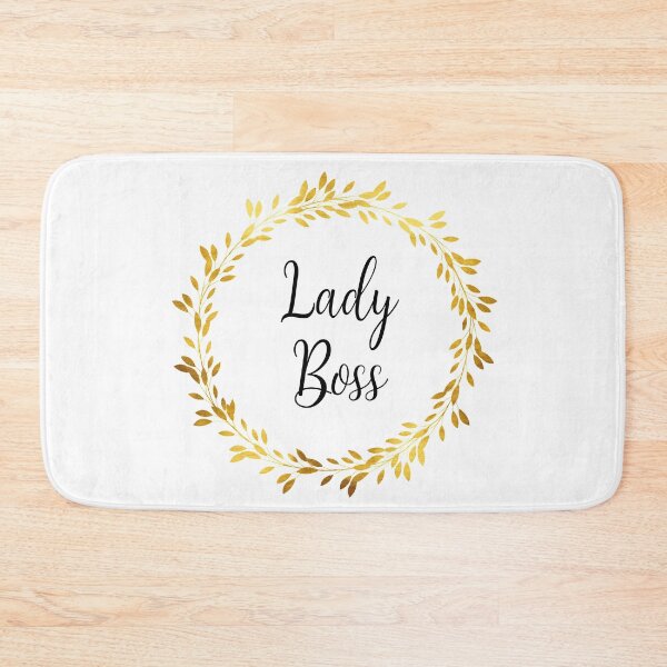 Item preview, Elegant Lady Boss Design with Gold Wreath designed and sold by BlushPearls.