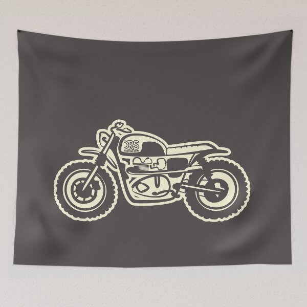 Item preview, Scrambler Retro Motorbike - DRS Custom Bikes designed and sold by DRScustoms.