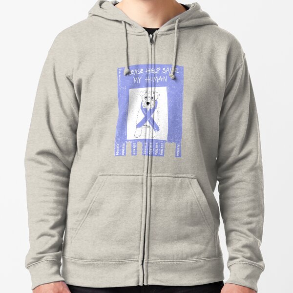 Cancer Treatment Fundraiser Zipped Hoodie