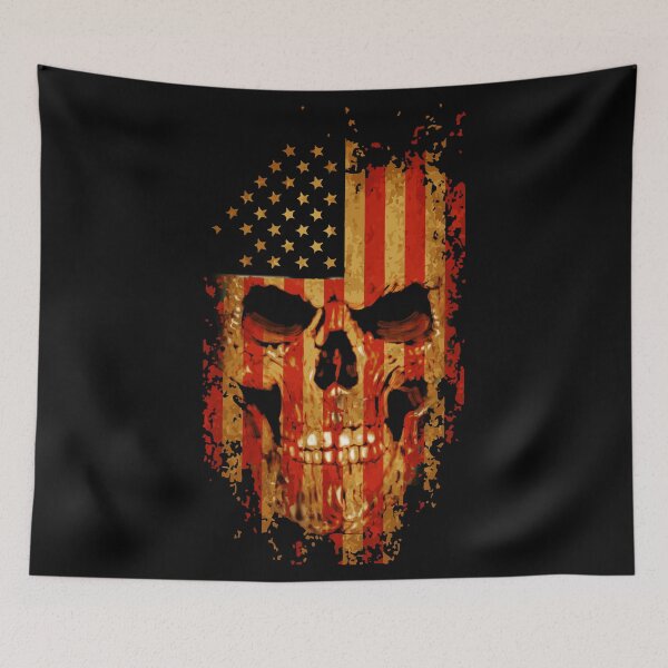 Item preview, Grim Reaper US Flag designed and sold by ip7s.