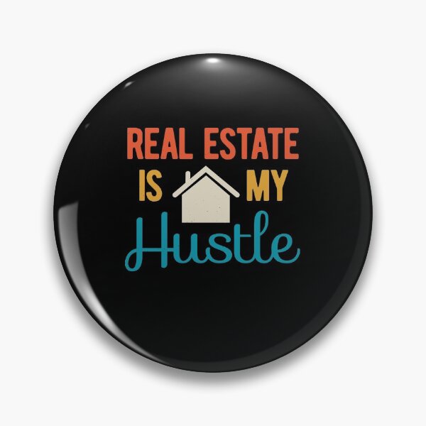 Item preview, Hustle Real Estate Funny designed and sold by artworkbyrihen.