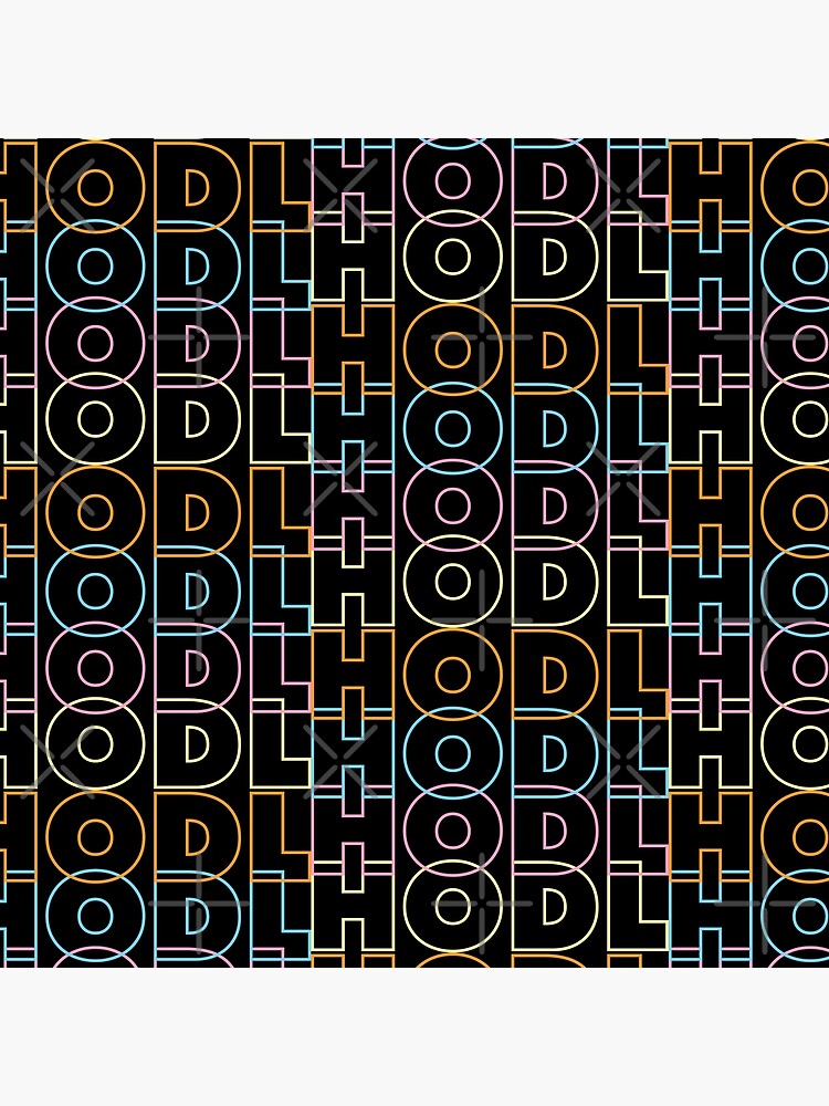 Funky HODL by MyMadMerch