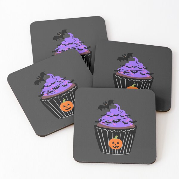 Item preview, Cute Halloween bat cake cupcake designed and sold by MeliCollective.