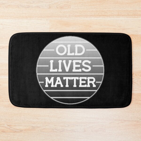 Item preview, Old Lives Matter in Grey Design designed and sold by BleuSky.