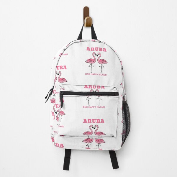Item preview, ONE HAPPY ISLAND ARUBA FLAMINGOS designed and sold by ButterflyX.