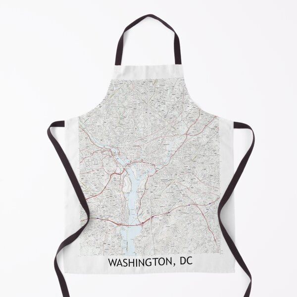 Item preview, Washington, DC, Quad Topographical Map Clean designed and sold by PGHPhotoCo.