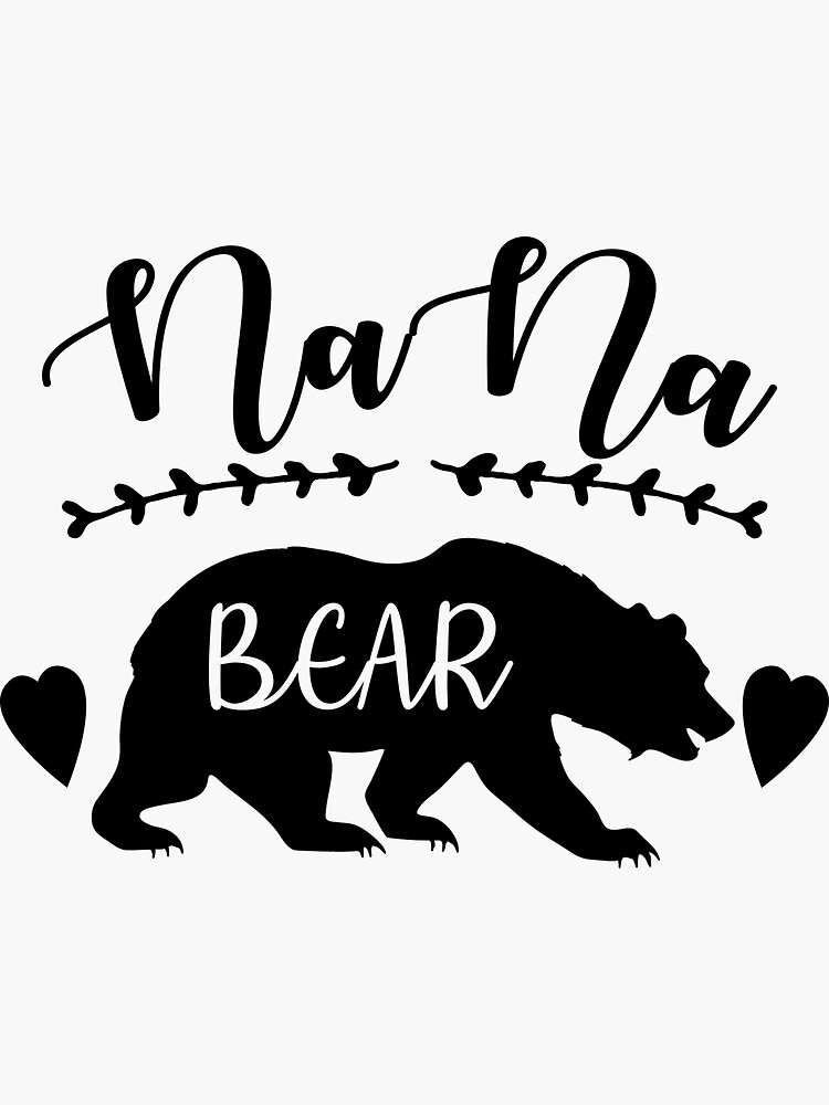 Nana bear sweatshirt hot sale