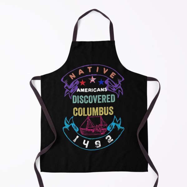 Item preview, Native American discovered columbus 1492 designed and sold by Hussain Shirts.