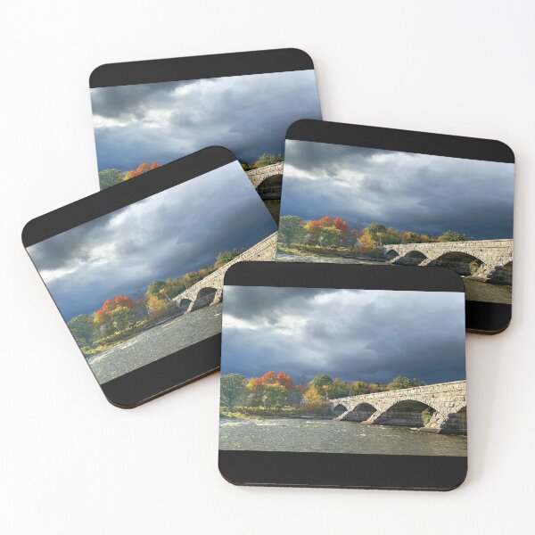Item preview, Pakenham 5 Arch Stone Bridge in Autumn designed and sold by James Cumming.