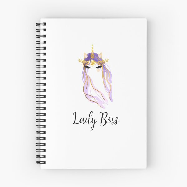 Item preview, Elegant Lady Boss Design with Beautiful Unicorn designed and sold by BlushPearls.