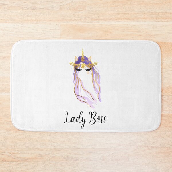 Item preview, Elegant Lady Boss Design with Beautiful Unicorn designed and sold by BlushPearls.