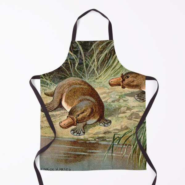 Artikelvorschau, duck billed platypus schnabeltier  illustration  entworfen und verkauft von Vintage Designs +.