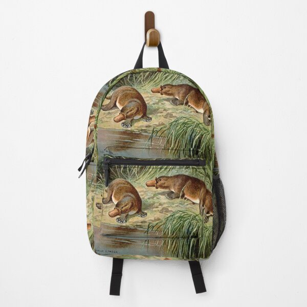 Item preview, duck billed platypus schnabeltier illustration designed and sold by Vintage Designs +.