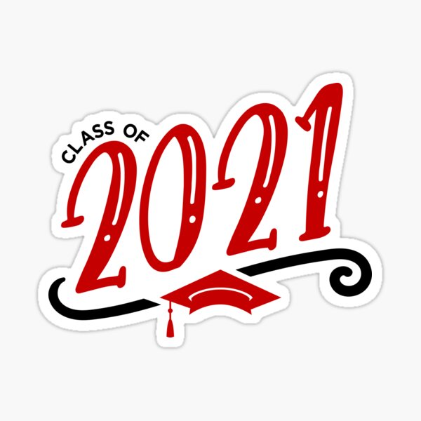 Download Senioritis Class Of 2021 Stickers | Redbubble