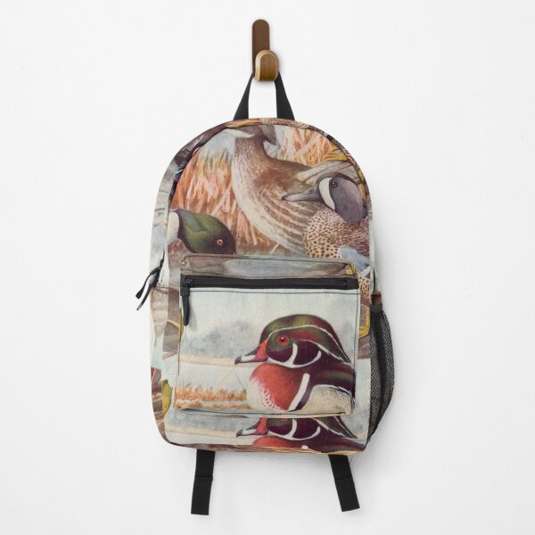 Item preview, Shoveler and mud Duck illustration designed and sold by Vintage Designs +.