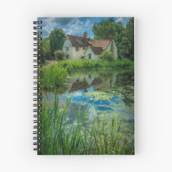 Item preview, Willy Lott's House. Flatford Mill Digital painting designed and sold by Barrie Tumbridge.