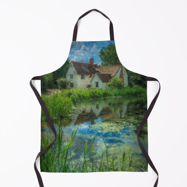 Item preview, Willy Lott's House. Flatford Mill Digital painting designed and sold by Barrie Tumbridge.
