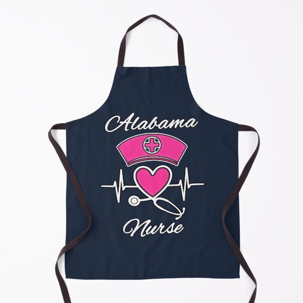 Item preview, Alabama Nurse - Nurse Hat, Heart, and Stethoscope Design designed and sold by Drucifer76.
