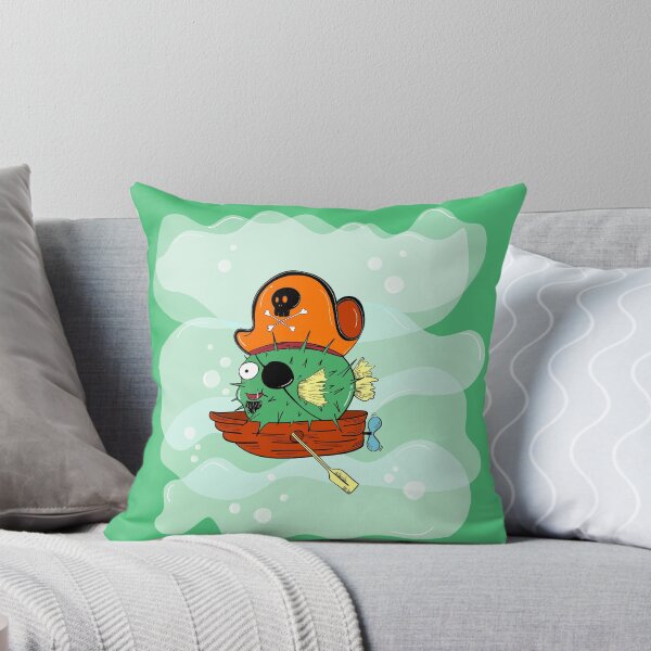 Item preview, Pirate fish  designed and sold by Cat N' Doodles.