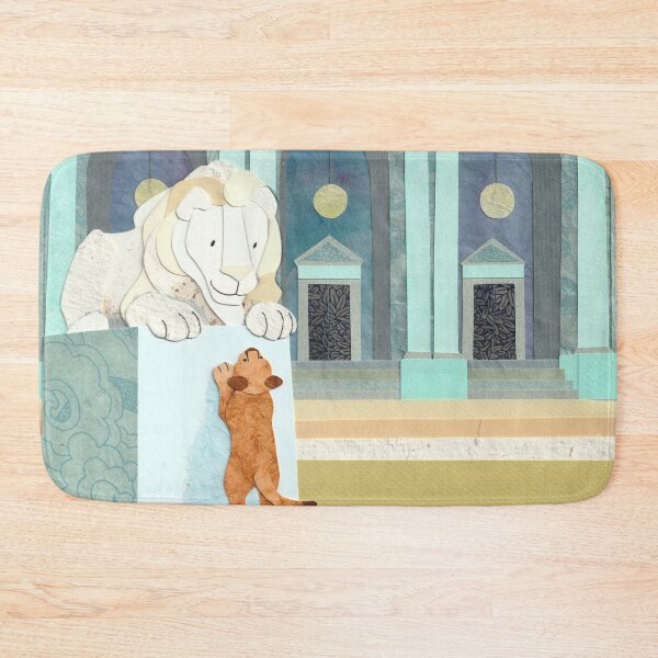 Item preview, Lion Cub Visits New York Public Library designed and sold by KongaLine.