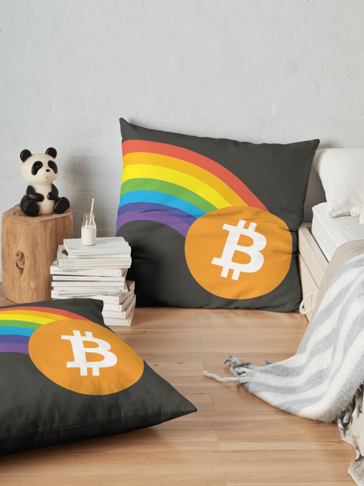 Alternate view of Bitcoin Pot Floor Pillow