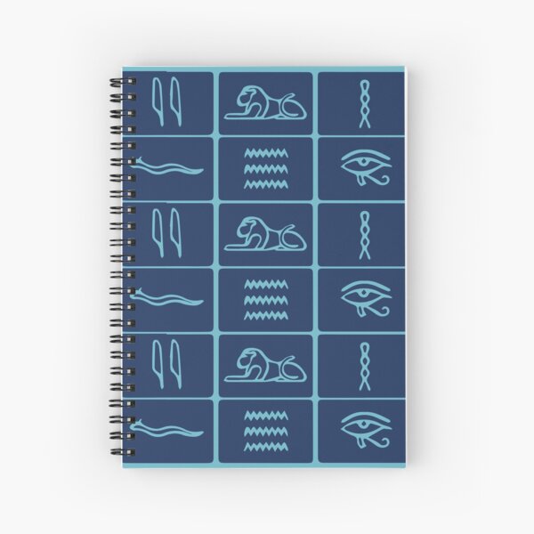 Only Connect pattern Spiral Notebook