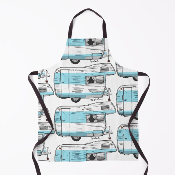Item preview, Small Blue and White Camper no chairs designed and sold by Michael Garber.